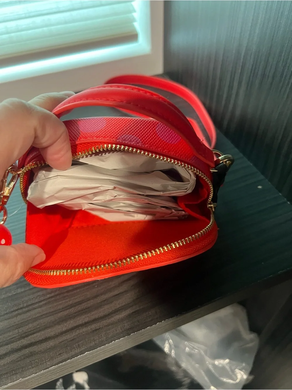NWT Kate Spade for Target pink/red mini crossbody bag